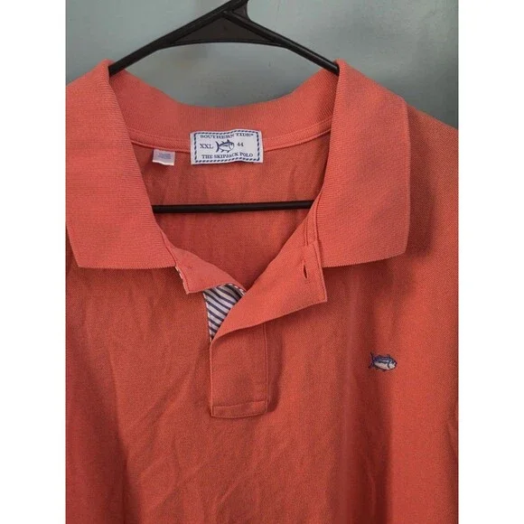Southern Tide Men's The Skipjack  Short Sleeve Polo Shirt Xxl - Picture 2 of 4